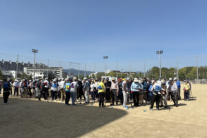 『花見月杯兼山水社杯』春日市グラウンドゴルフ大会