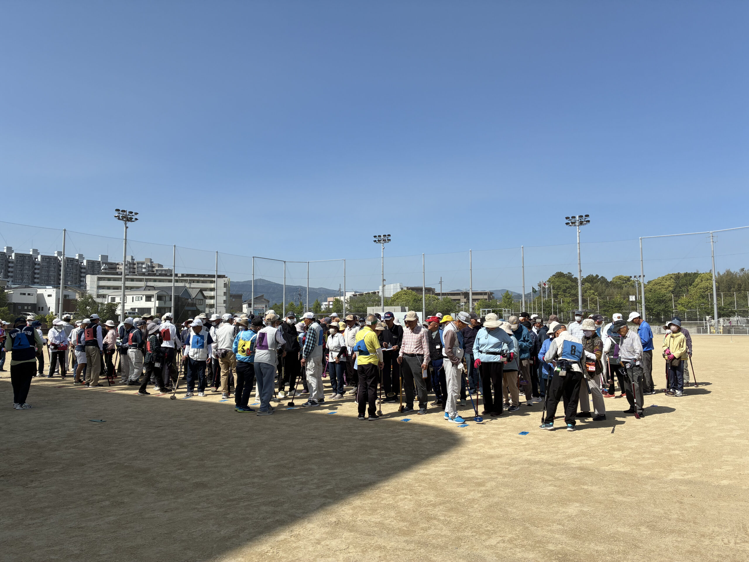 『花見月杯兼山水社杯』春日市グラウンドゴルフ大会