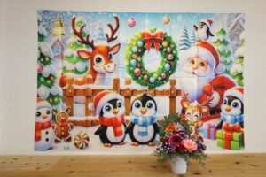 『白水池公民館』クリスマスフラワーアレンジメント講座を終えて